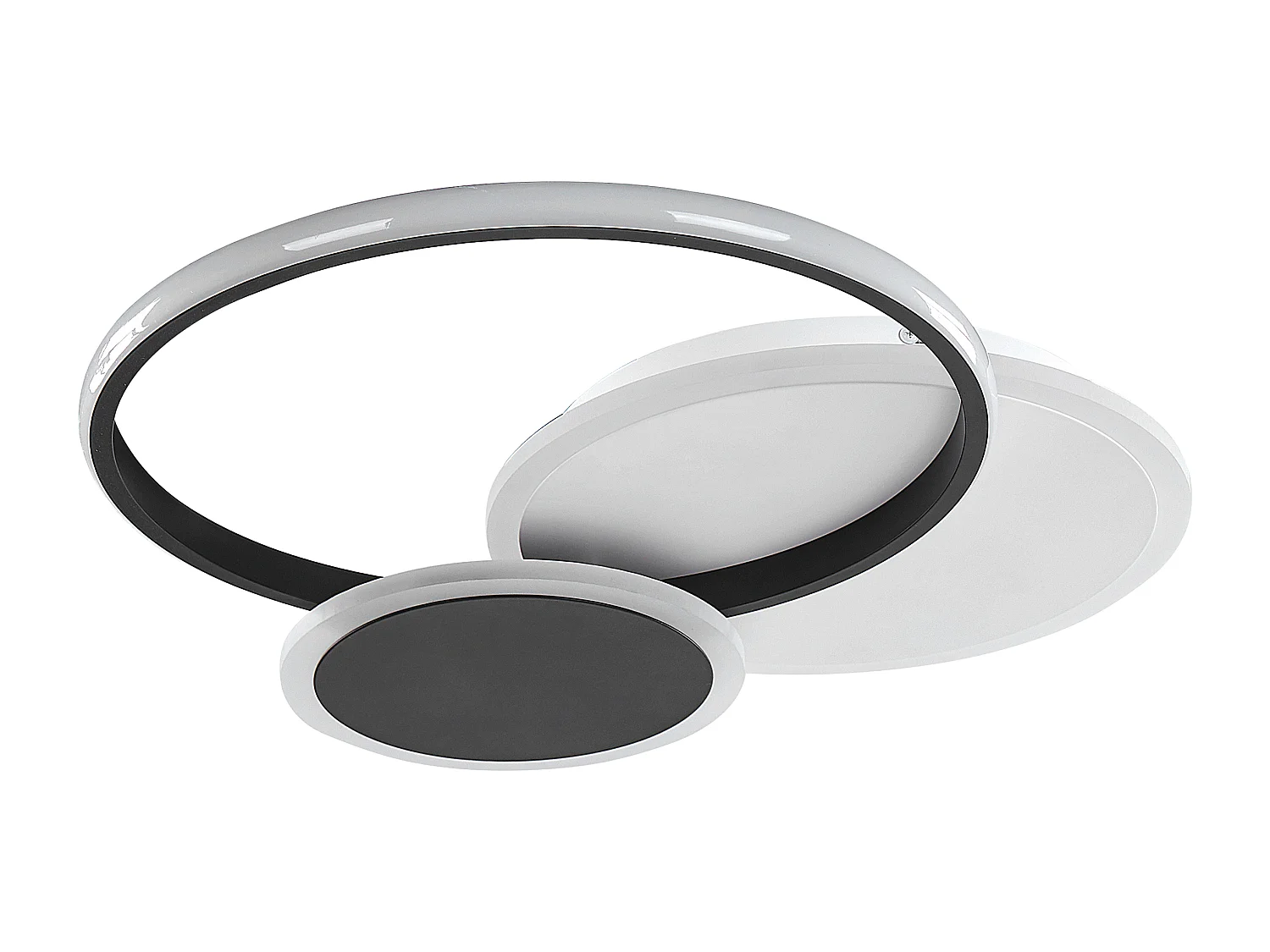 Candeeiro de teto LED ZAMI Metal Preto