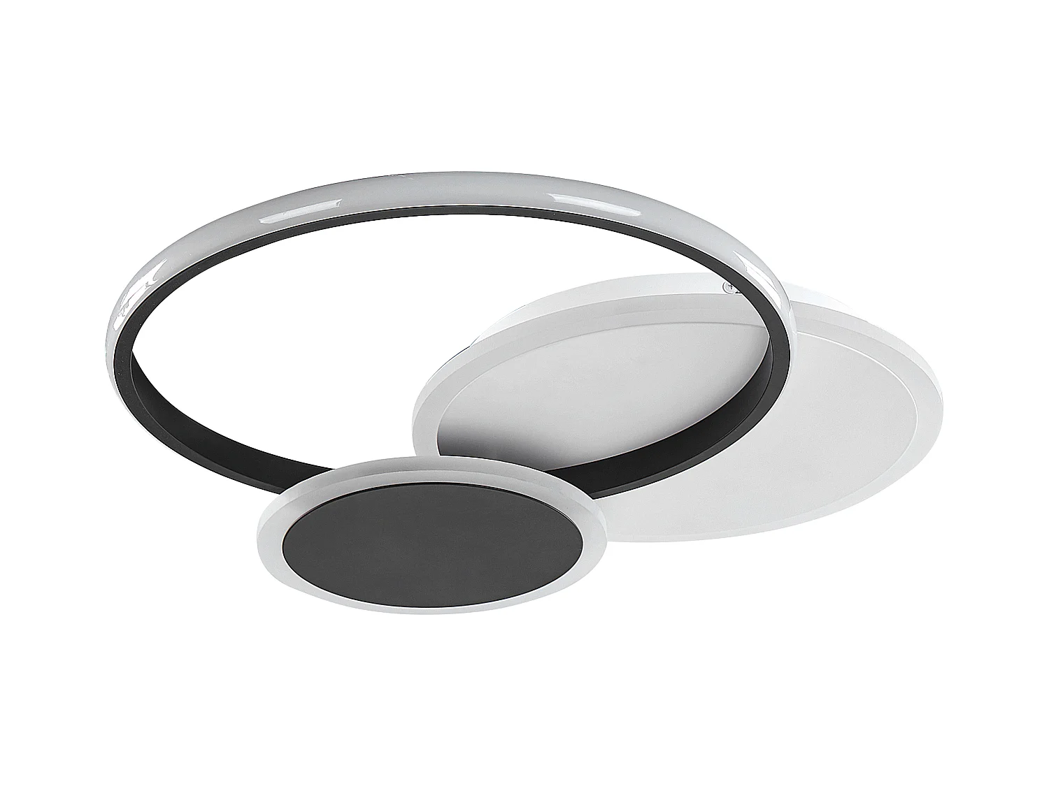 Lampadario a LED ZAMI Metallo Nero