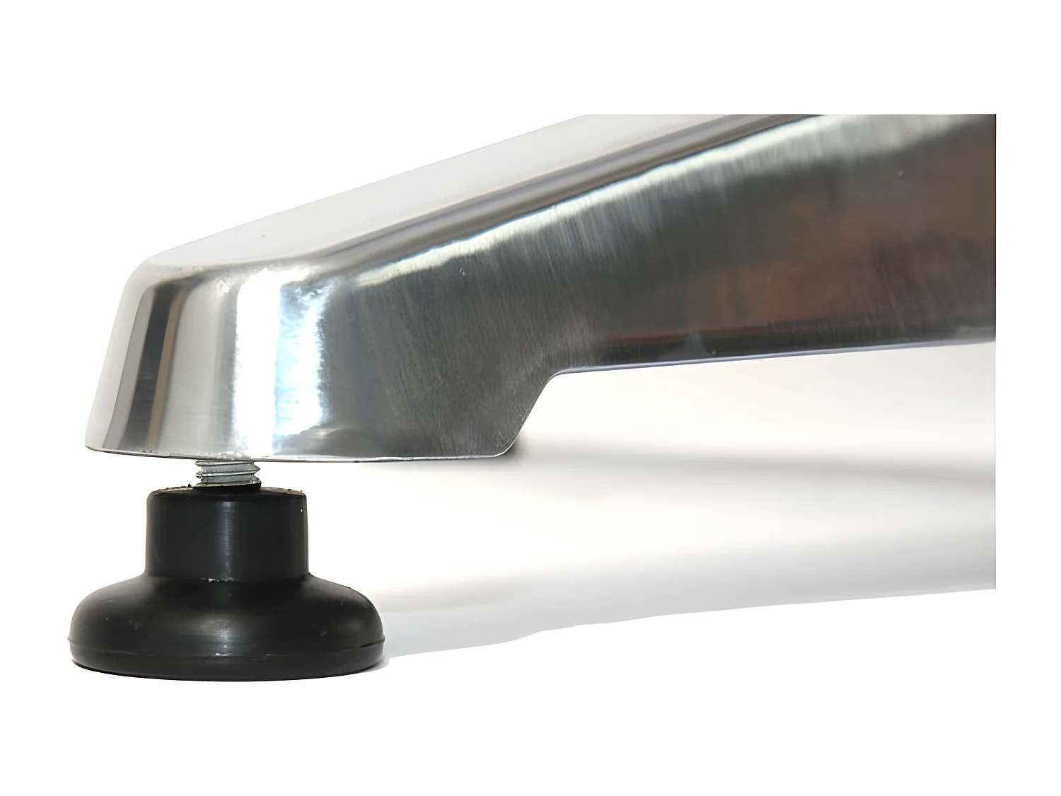 Set 10x tavoli bistro bar giardino M28 alluminio quadrato 60x60x70cm