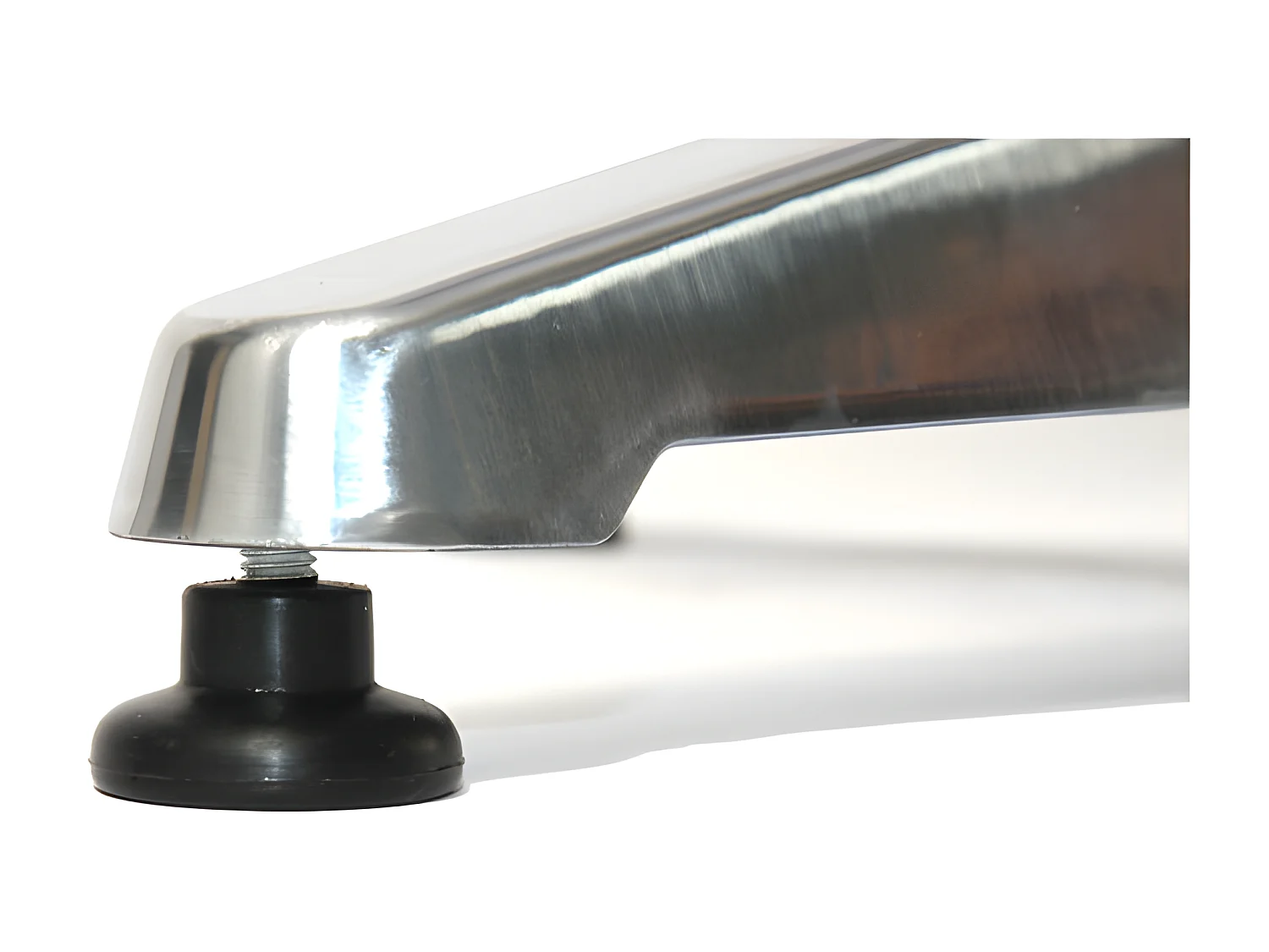 Tavolo bistro bar M28 alluminio 60x60x70/110cm con copritavolo elasticizzato antracite