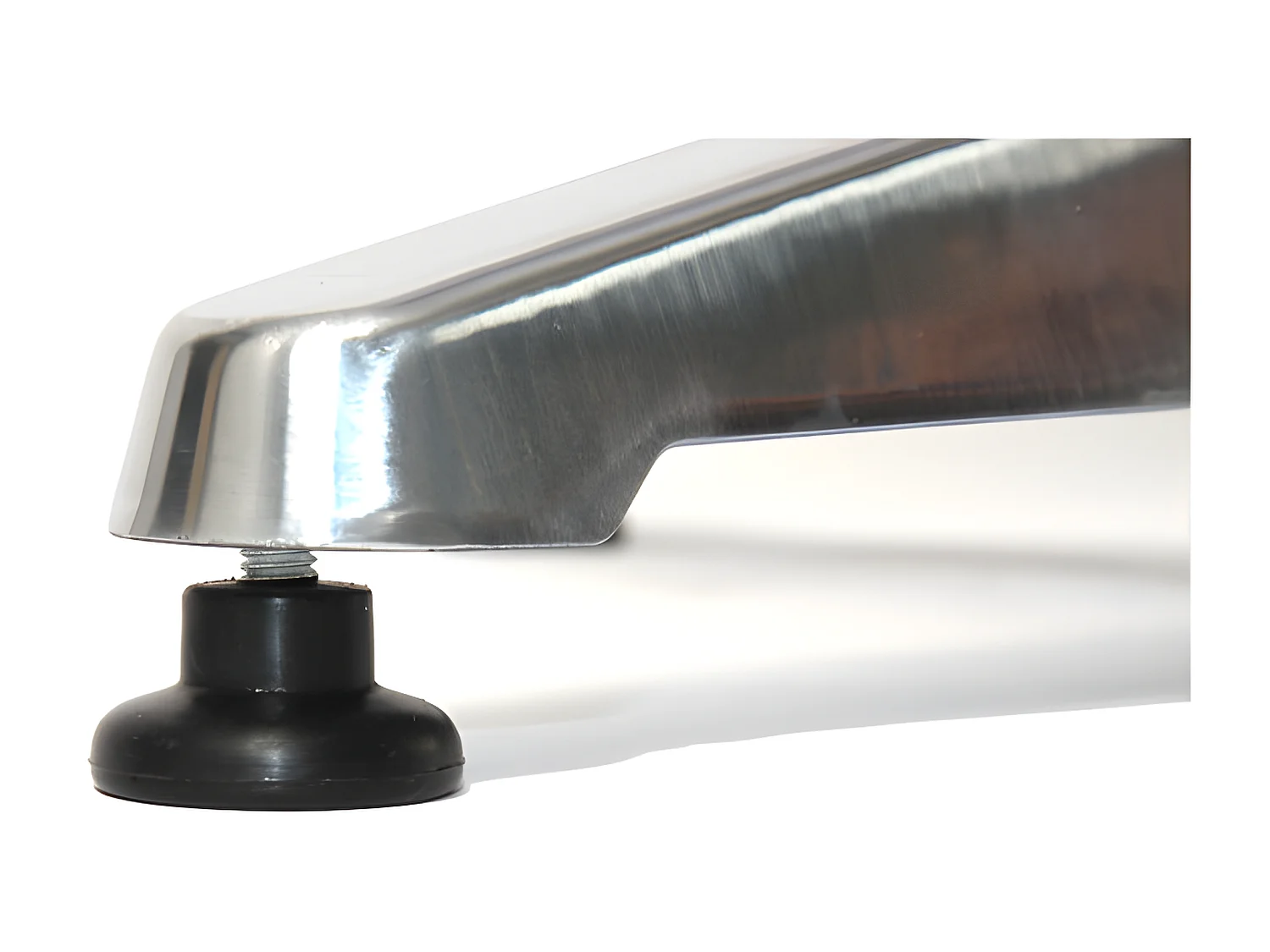 Tavolo bistro bar M28 alluminio 60x60x70/110cm con copritavolo elasticizzato antracite