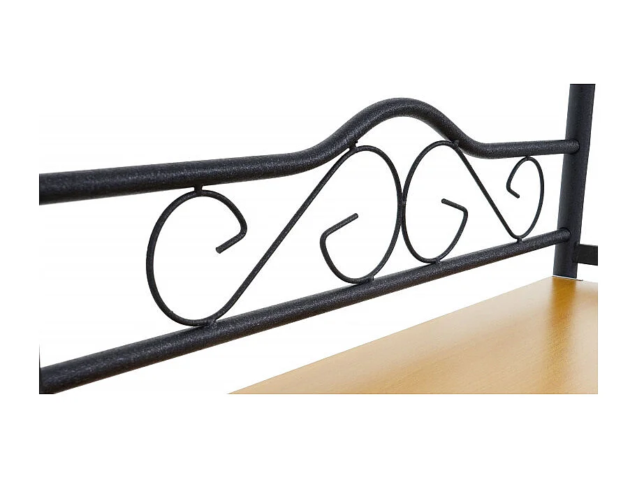 Portemanteau Oshawa, garde-robe, portant, portemanteau, tringle à vêtements 186x65x34cm