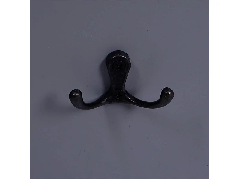 Armoire murale HWC-C89 Welcome - Panneau d'armoire - Shabby-Look Vintage - 91x60cm - grau-blau