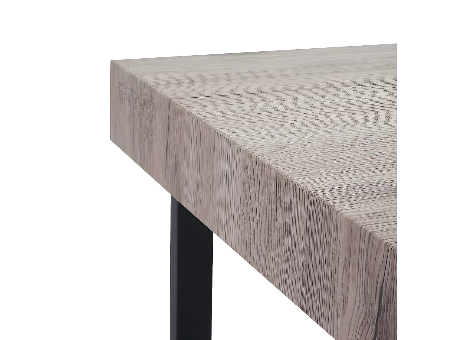 Tavolino salotto quadrato divano elegante Kos-C88 legno di pioppo rivestito 60x60x42cm colore rovere