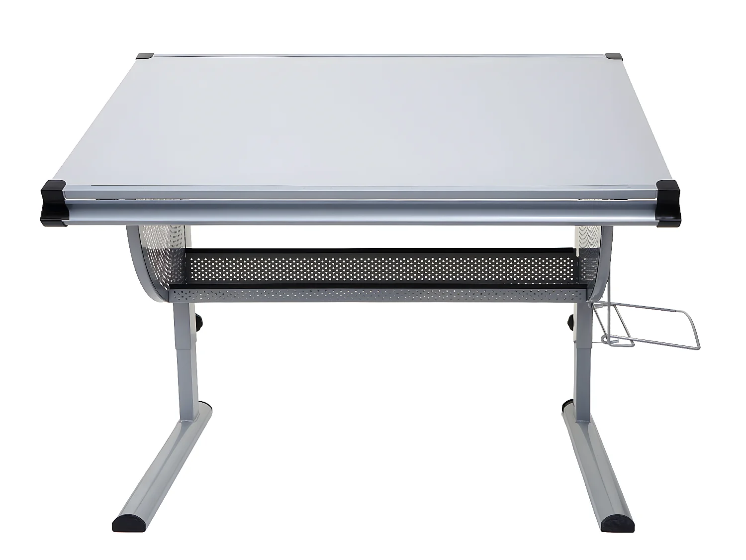 Bureau pour enfants/jeunes Bureau d'écolier Bureau de bureau Oxford, réglable en hauteur, inclinable