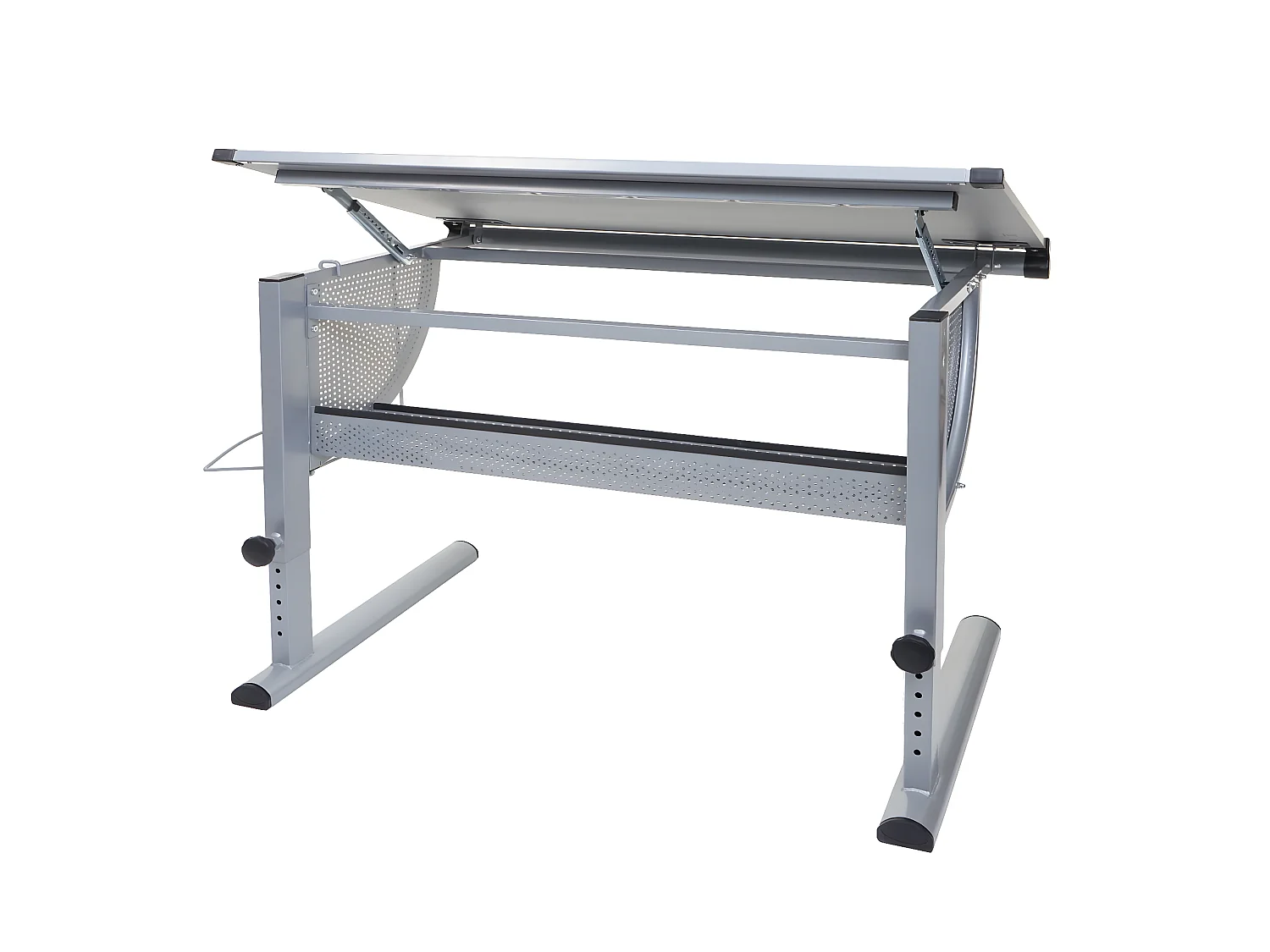 Bureau pour enfants/jeunes Bureau d'écolier Bureau de bureau Oxford, réglable en hauteur, inclinable