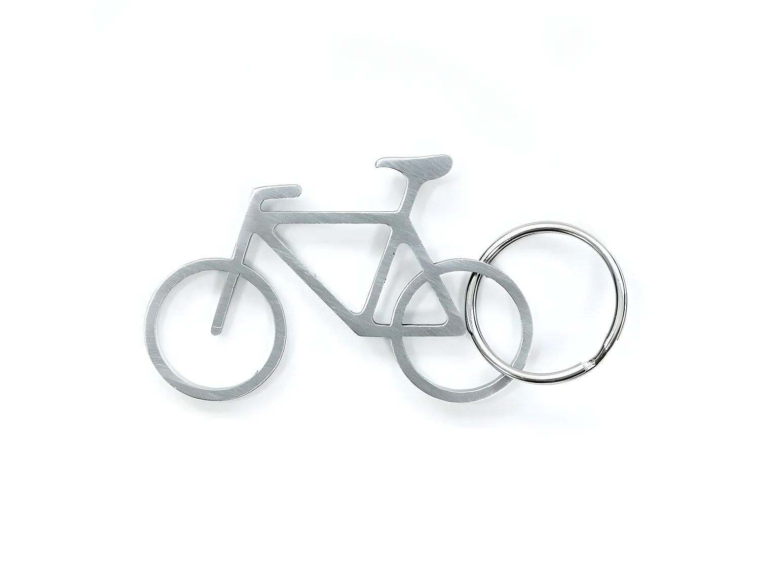 Porte-clés décapsuleur vélo Argent  Kikkerland
