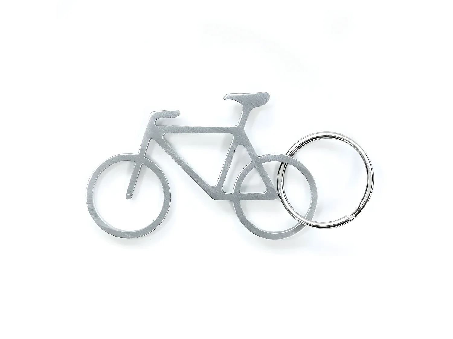 Porte-clés décapsuleur vélo Argent  Kikkerland