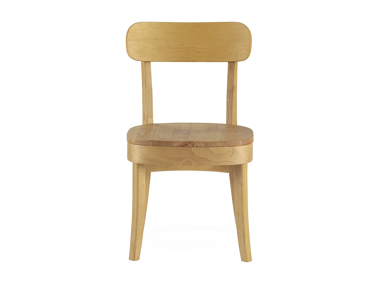 Set di 2 sedie Nala colore rovere, legno massello