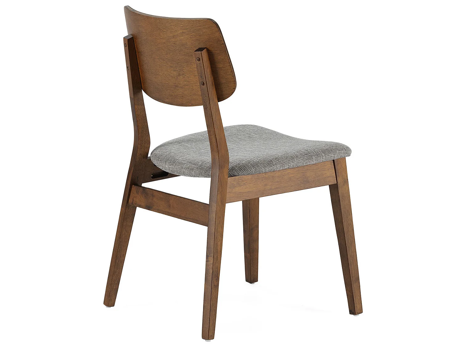 Set di 2 sedie Susi colore noce, legno massello