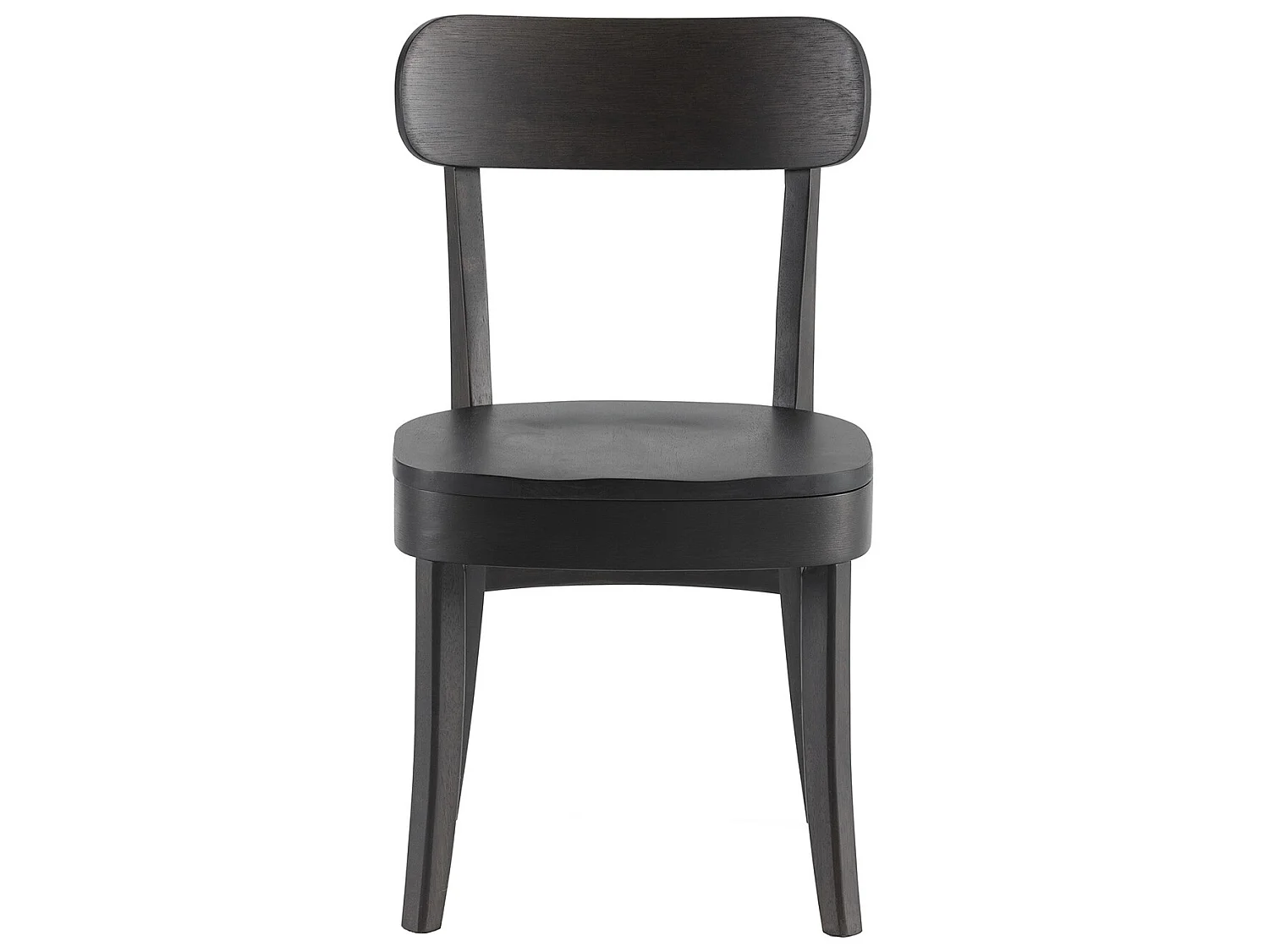 Set van 2 stoelen Nala in de kleur zwart, massief hout.