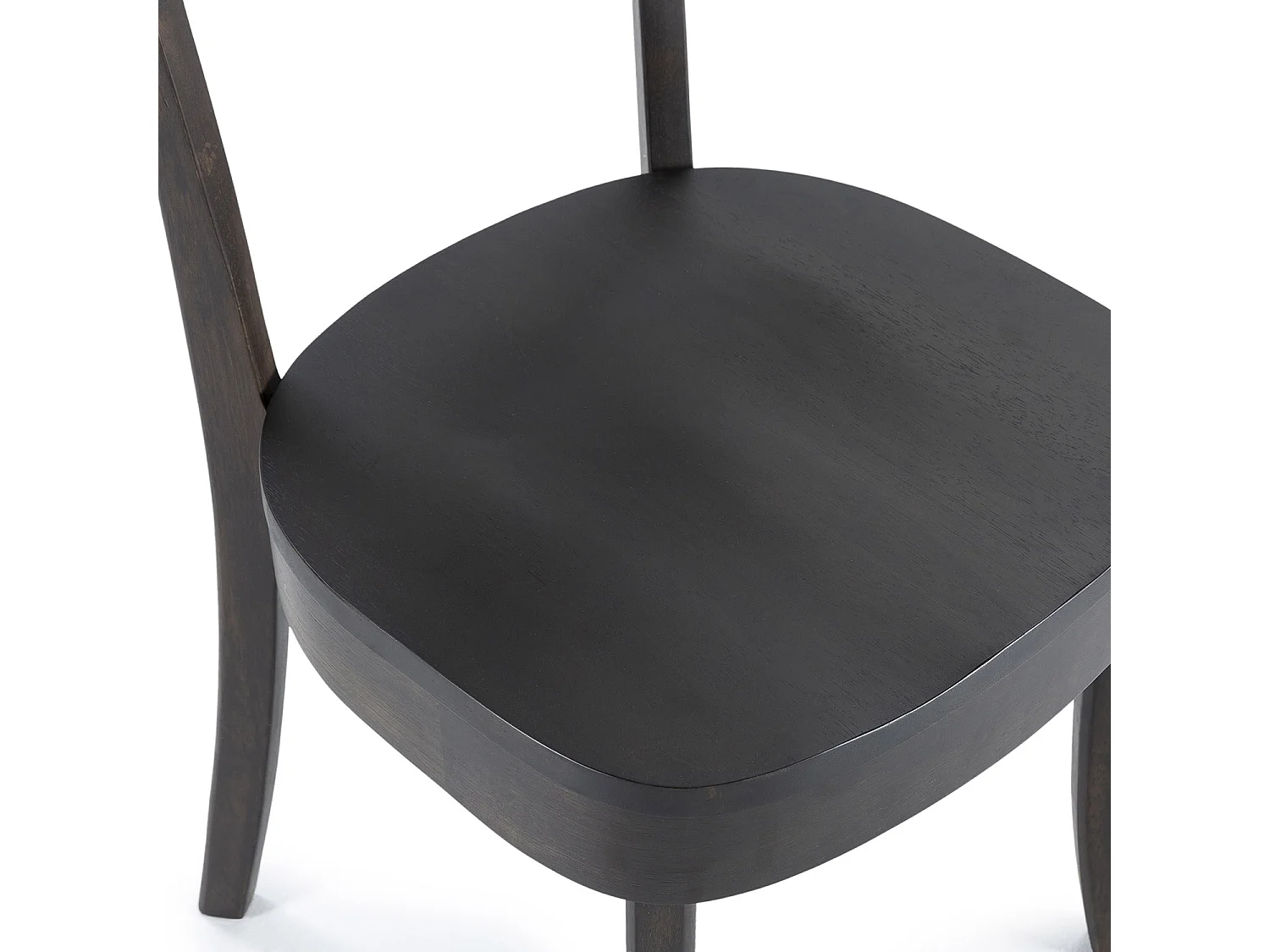 Set van 2 stoelen Nala in de kleur zwart, massief hout.