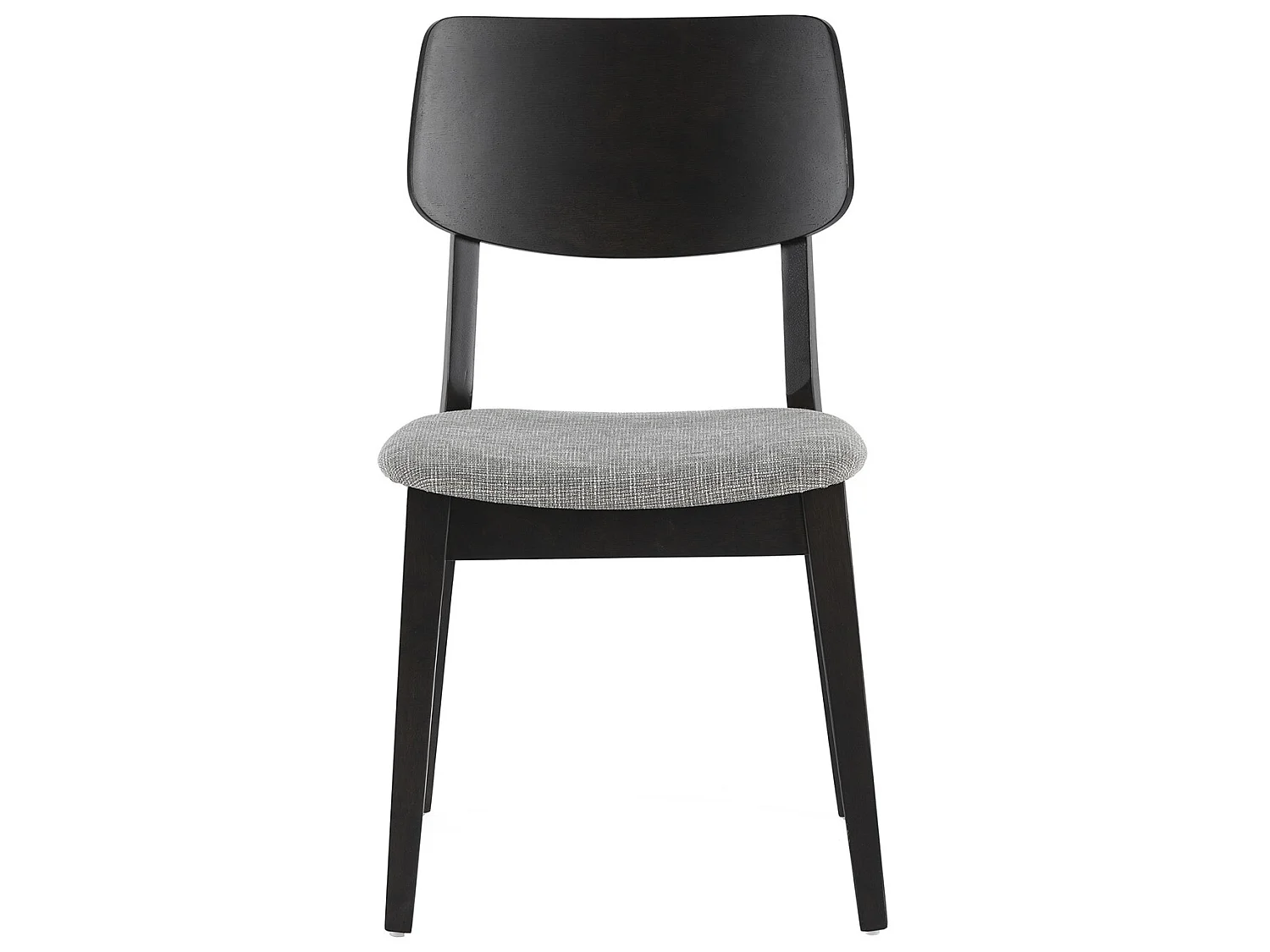 Pack de 2 cadeiras Susi cor preto, madeira maciça