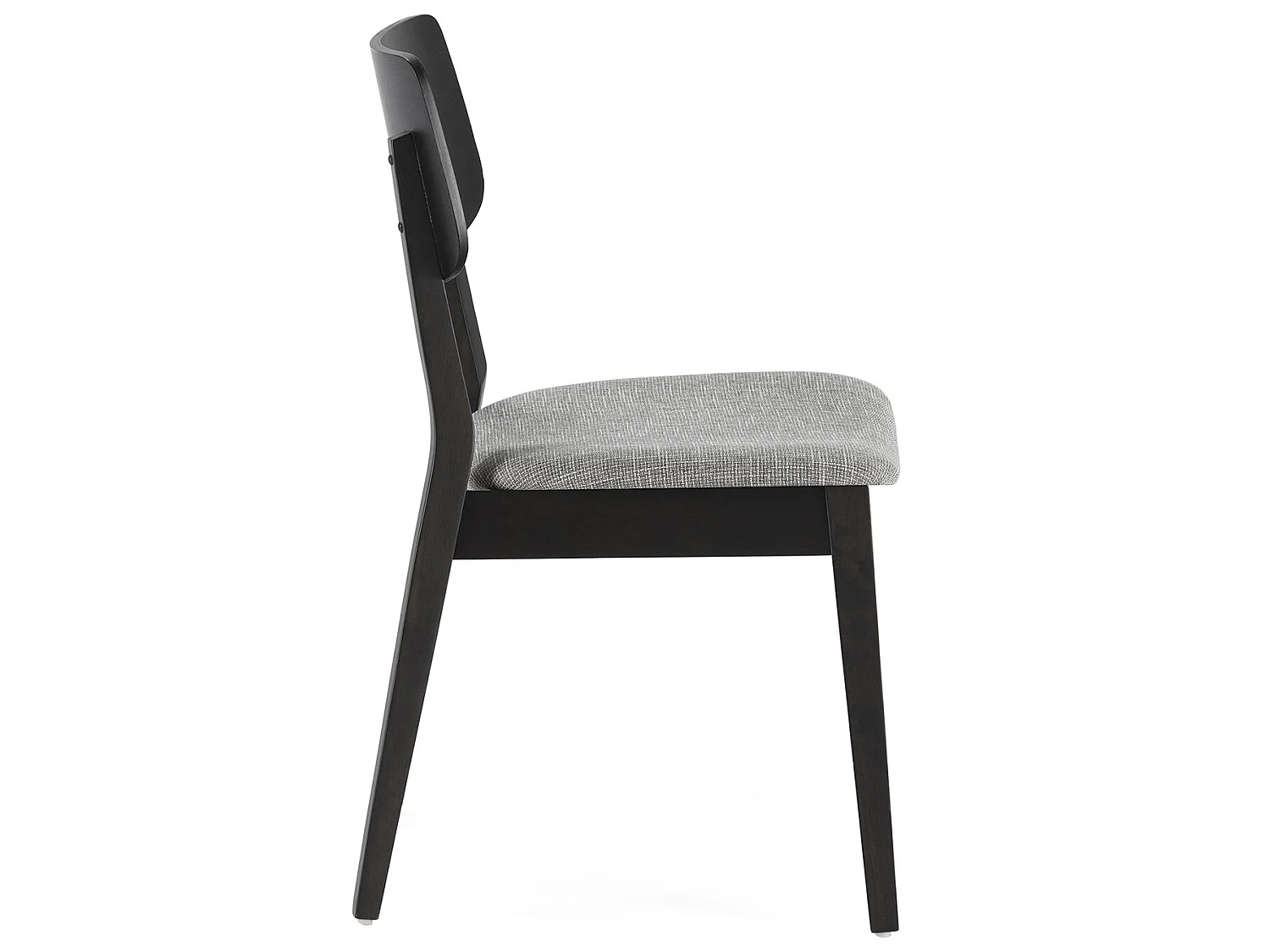 Pack de 2 cadeiras Susi cor preto, madeira maciça