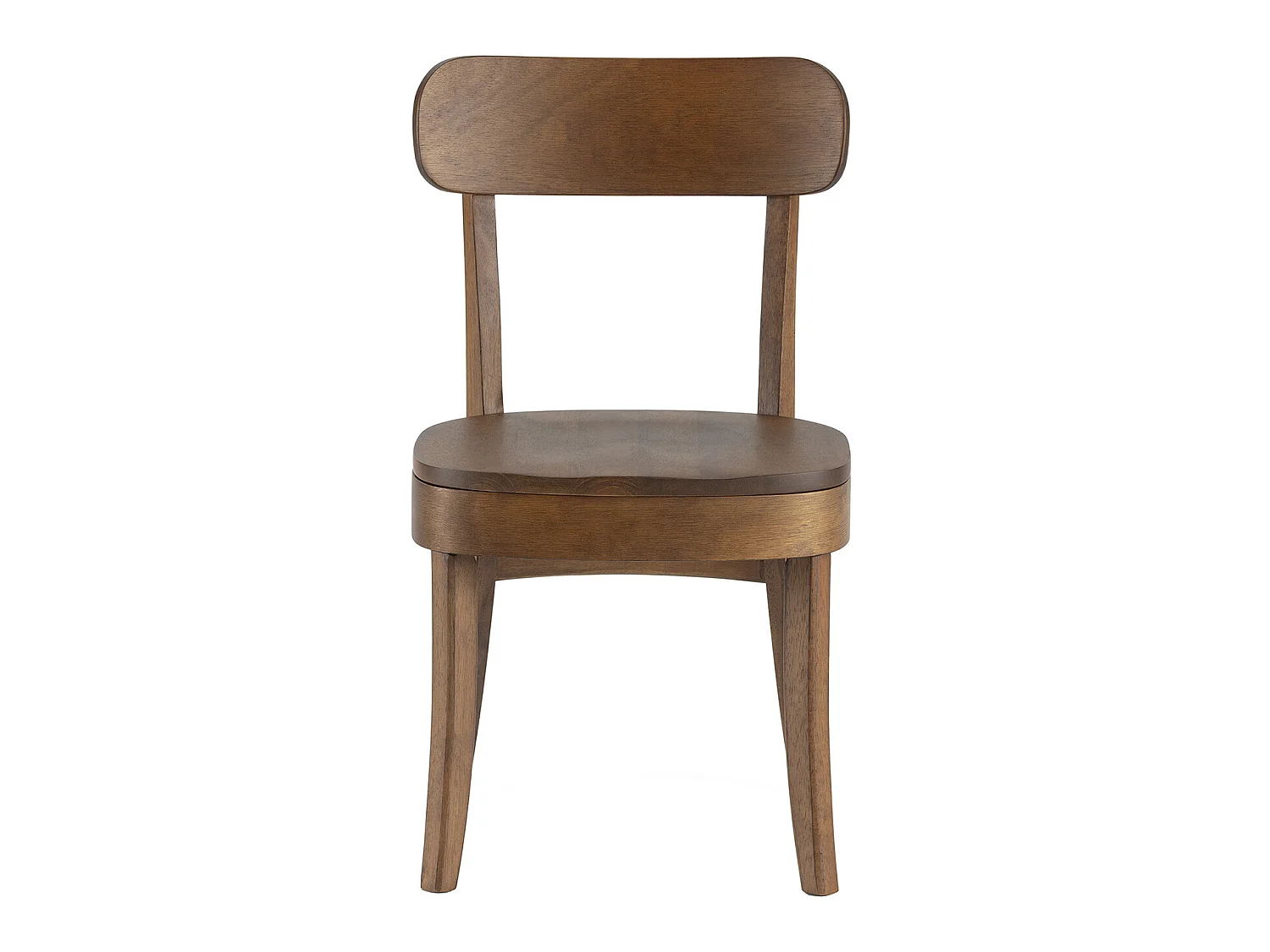 Pack 2 sillas Nala Color Nogal, Madera Maciza