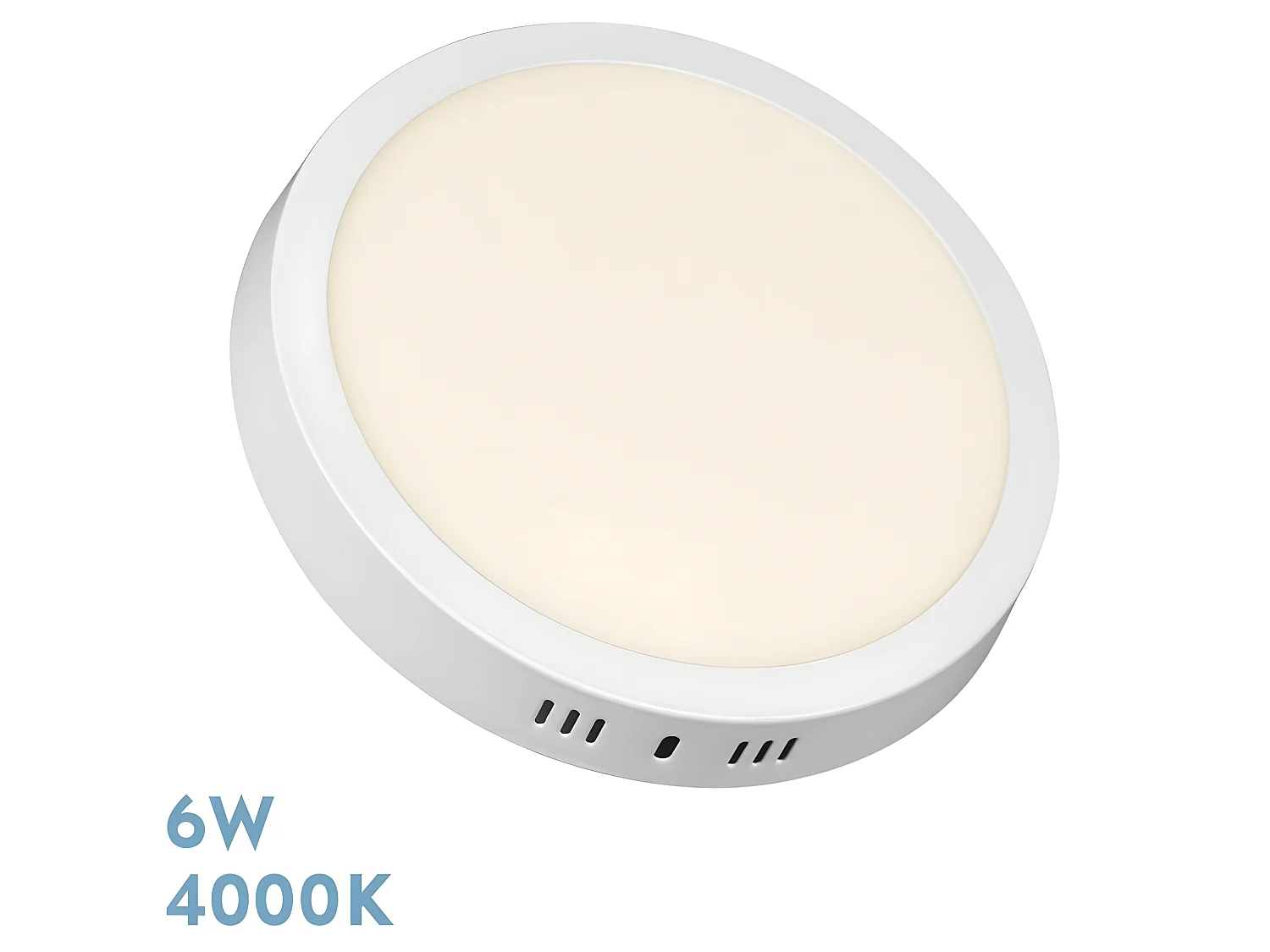 Downlight Thulita Blanco Redondo Led 6w 4000k