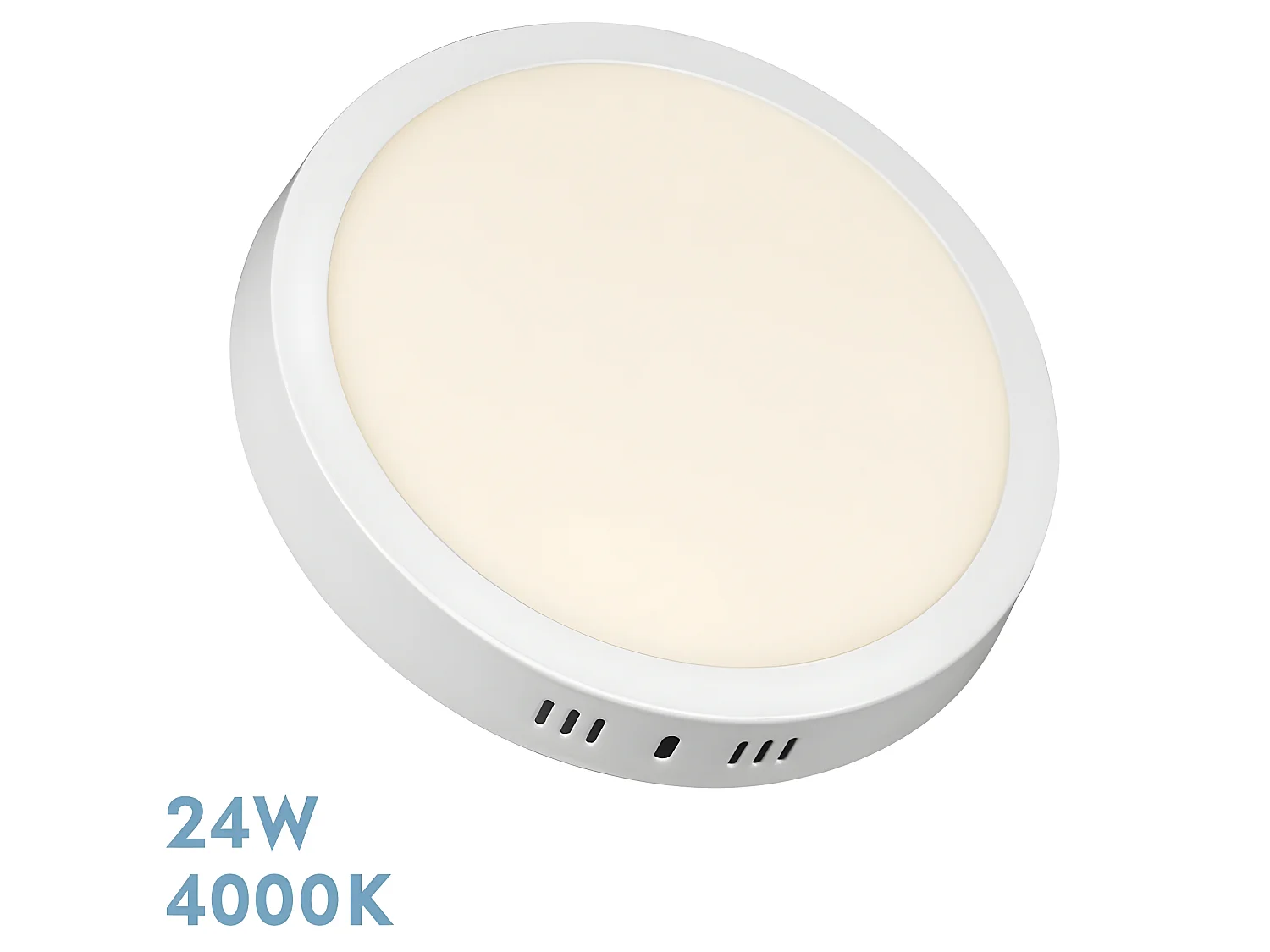 Downlight Thulita Led 24w 4000k Redondo Blanco 1920lm