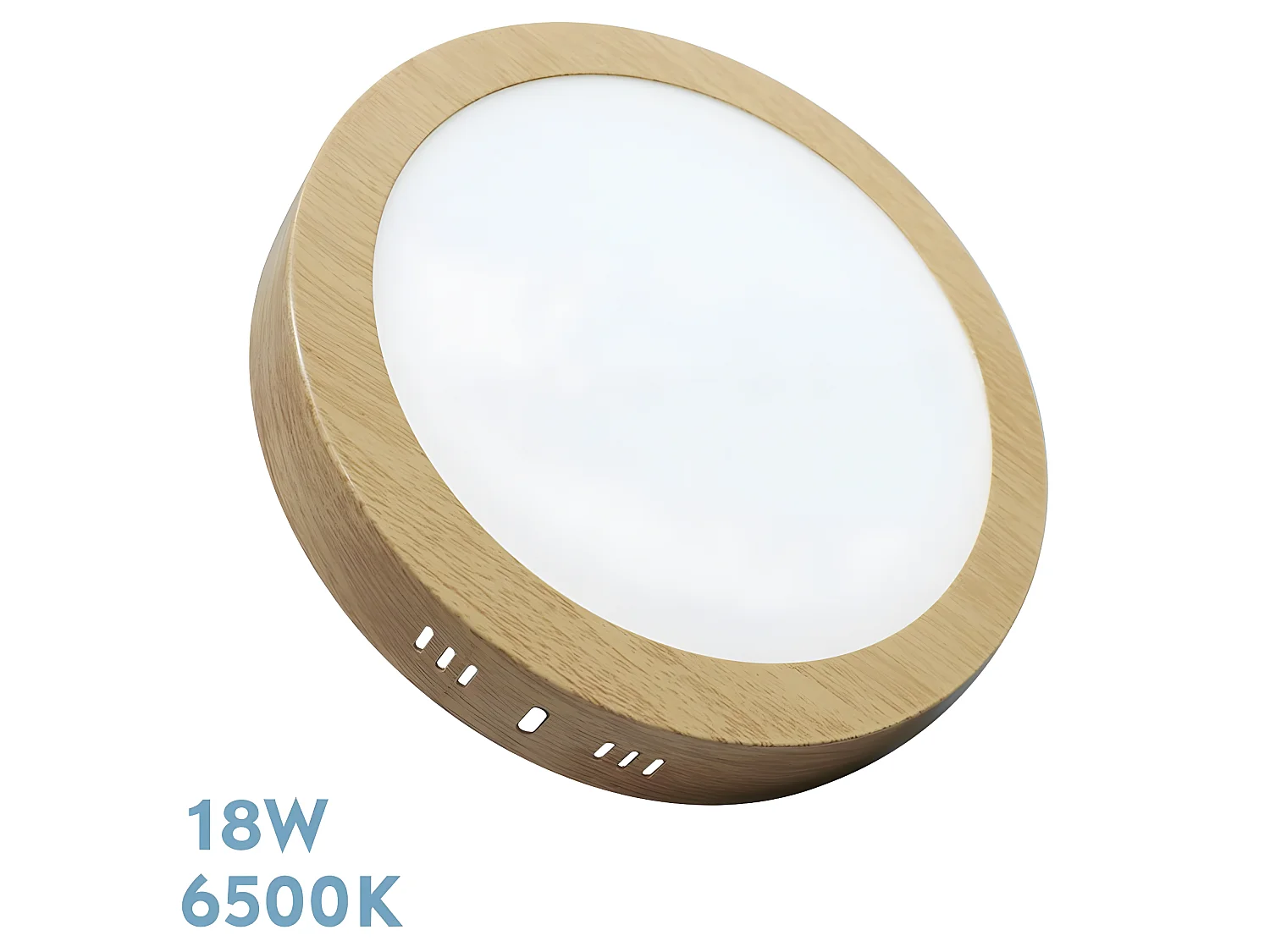 Downlight Thulita Led 18w Redondo Haya 6500k