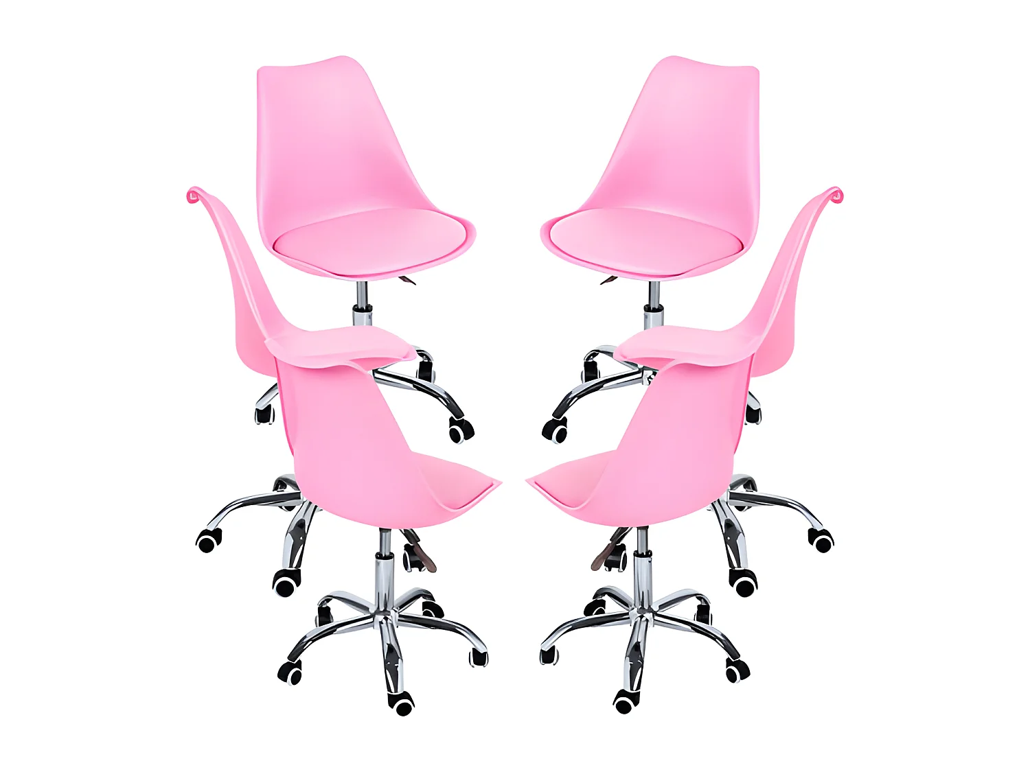 Packs Sillas - Pack 6 Sillas Neo - Rosa