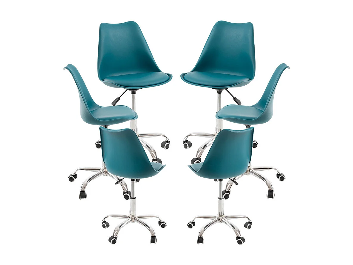 Packs Sillas - Pack 6 Sillas Neo - Verde azulado