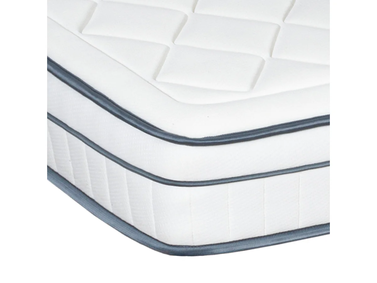 Matelas Bartoldi - Ressorts ensachés + mousse supersoft - 22 cm - 180x200 cm