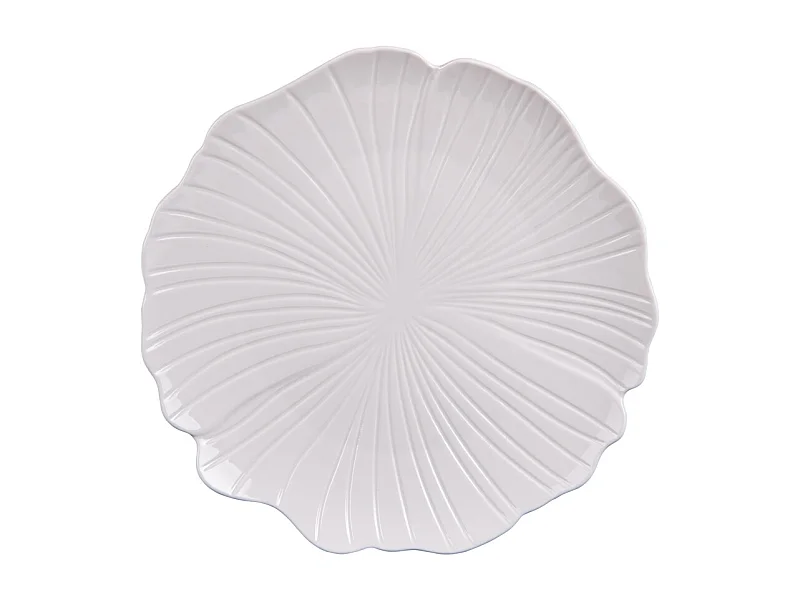 Assiette plate Ginkgo 25,5 cm (lot de 6)