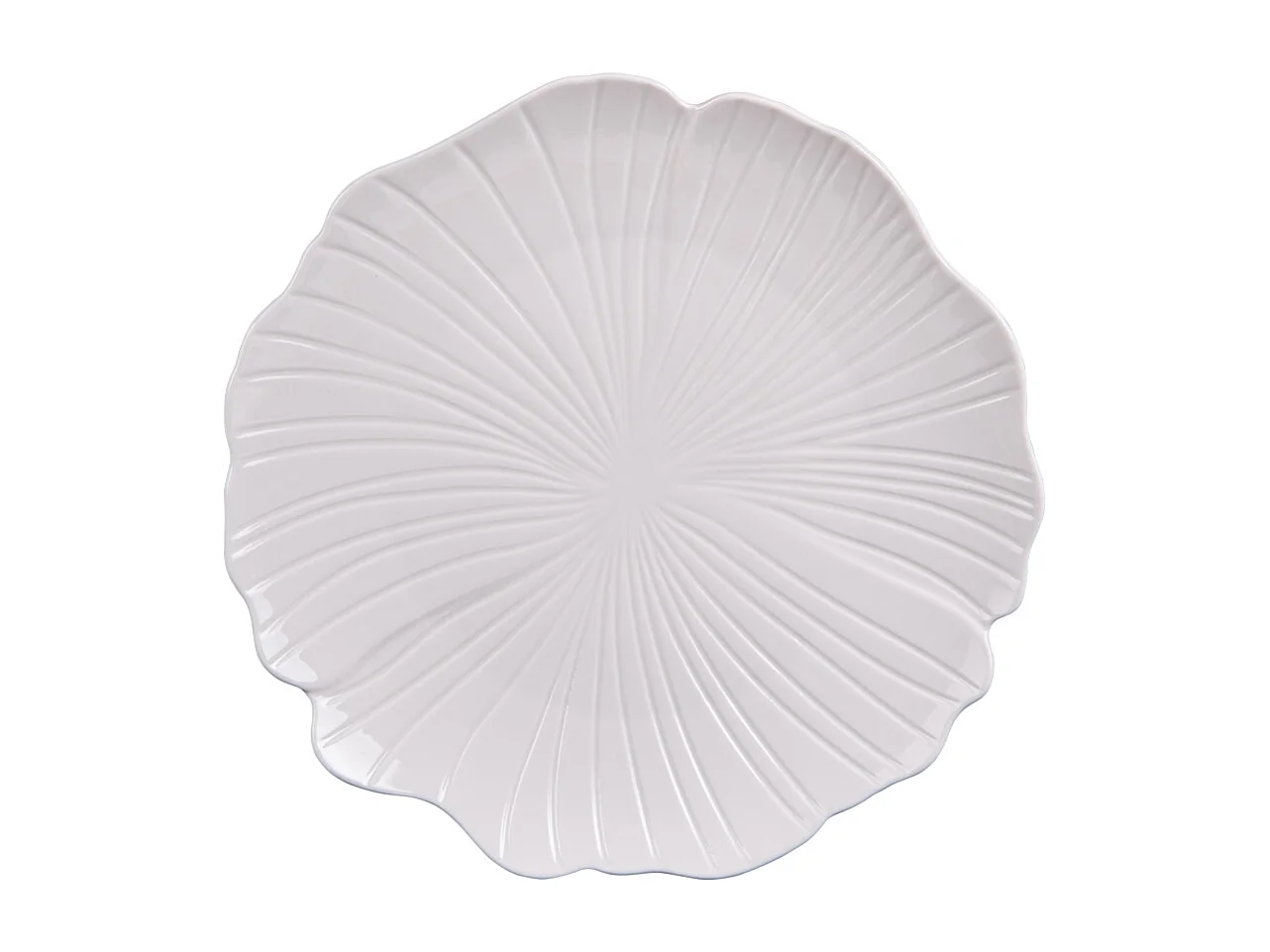 Assiette plate Ginkgo 25,5 cm (lot de 6)