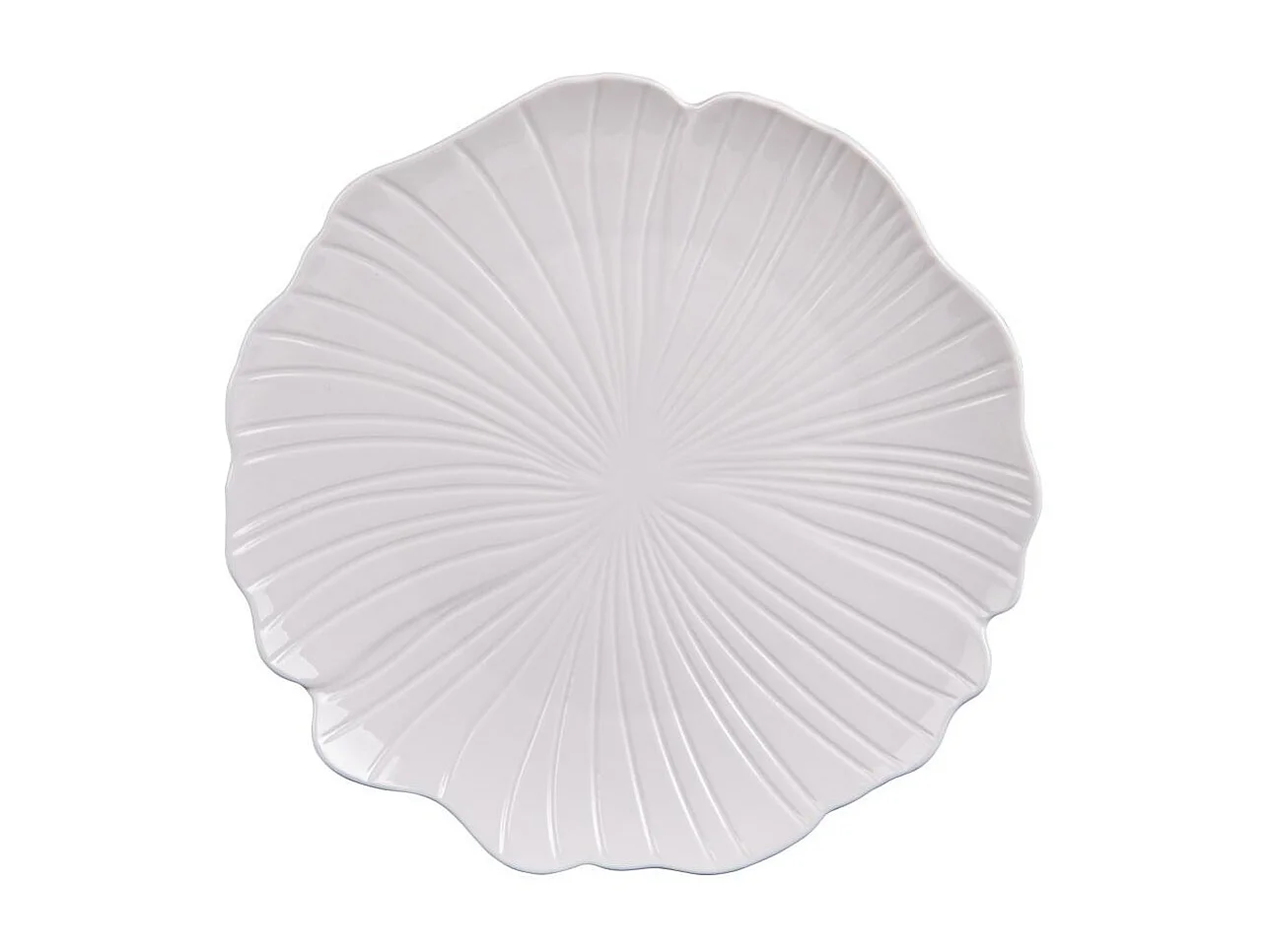 Assiette plate Ginkgo 25,5 cm (lot de 6)