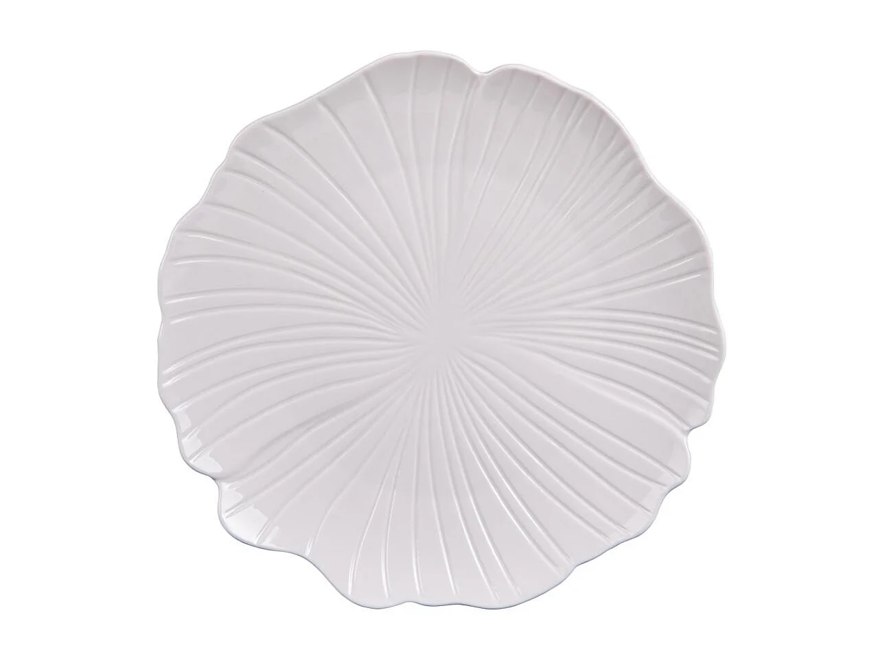 Assiette plate Ginkgo 25,5 cm (lot de 6)