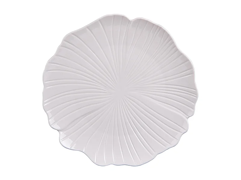 Assiette plate Ginkgo 25,5 cm (lot de 6)
