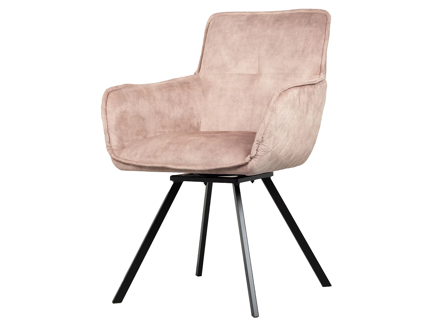 Chaise pivotante Oxford - Beige | Velours