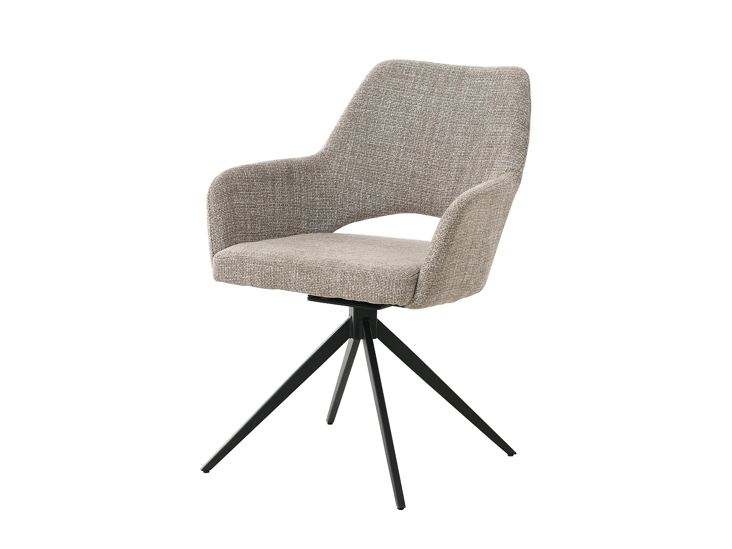 Chaise de salle à manger Nova - Beige Weave