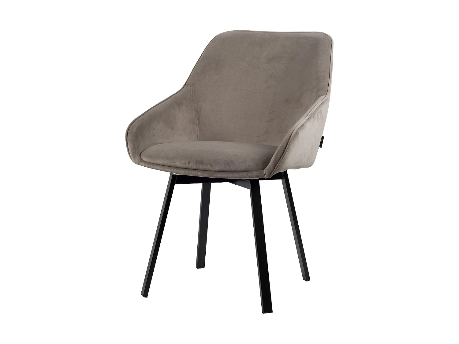 Chaise de salle à manger Lotus - Velours beige