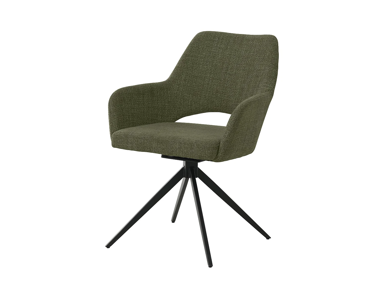 Chaise de salle à manger Nova - Green Weave