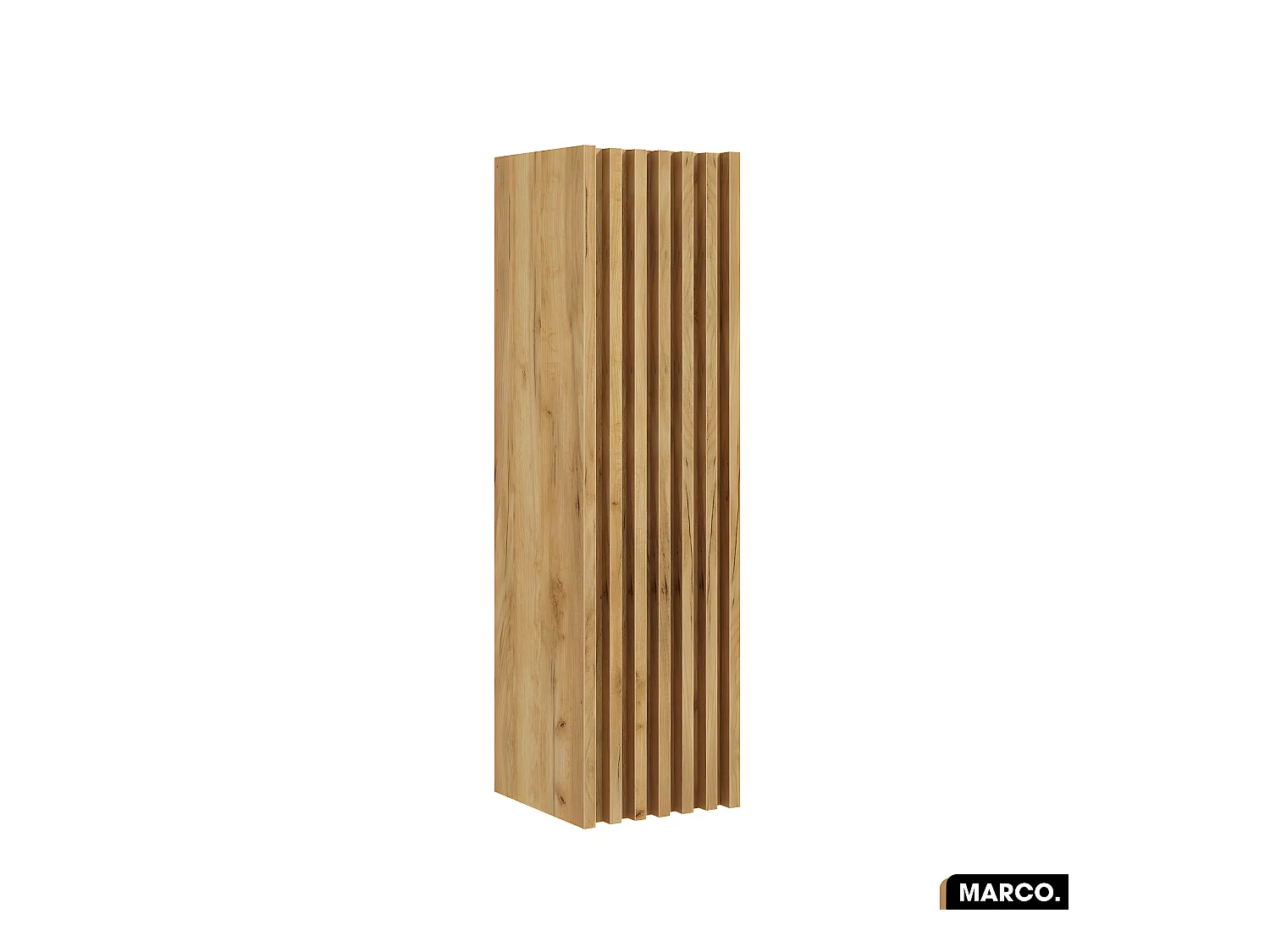 Colonne de salle de bain | MARCO | OAK | 34 x 125 x 36 cm