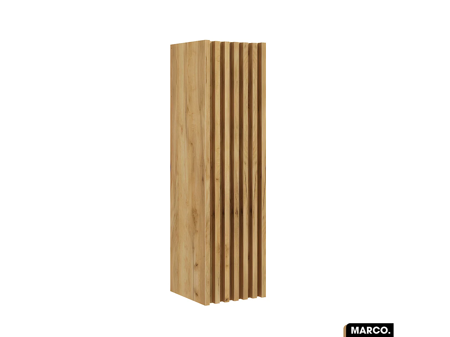 Colonne de salle de bain | MARCO | OAK | 34 x 125 x 36 cm