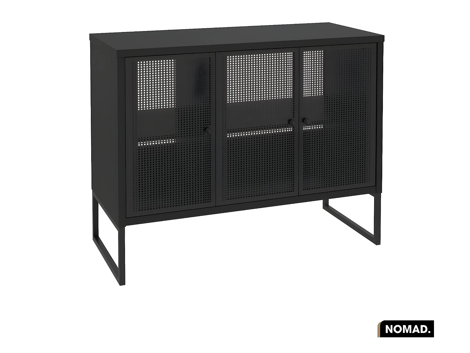 Meuble sous vasque | NOMAD | NOIR | 102 x 80 x 43 cm