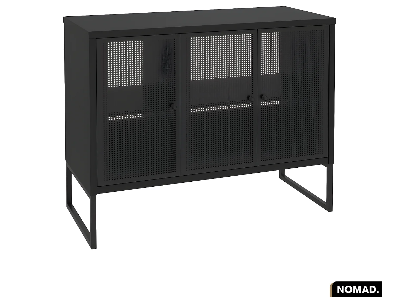 Meuble sous vasque | NOMAD | NOIR | 102 x 80 x 43 cm