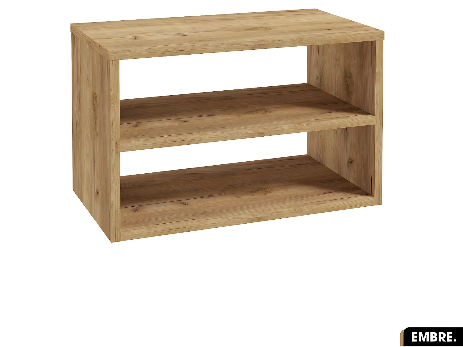 Ensemble meuble sous vasque avec vasque à poser - Siphon OFFERT | EMBRE | OAK | 80 x 50 x 45 cm