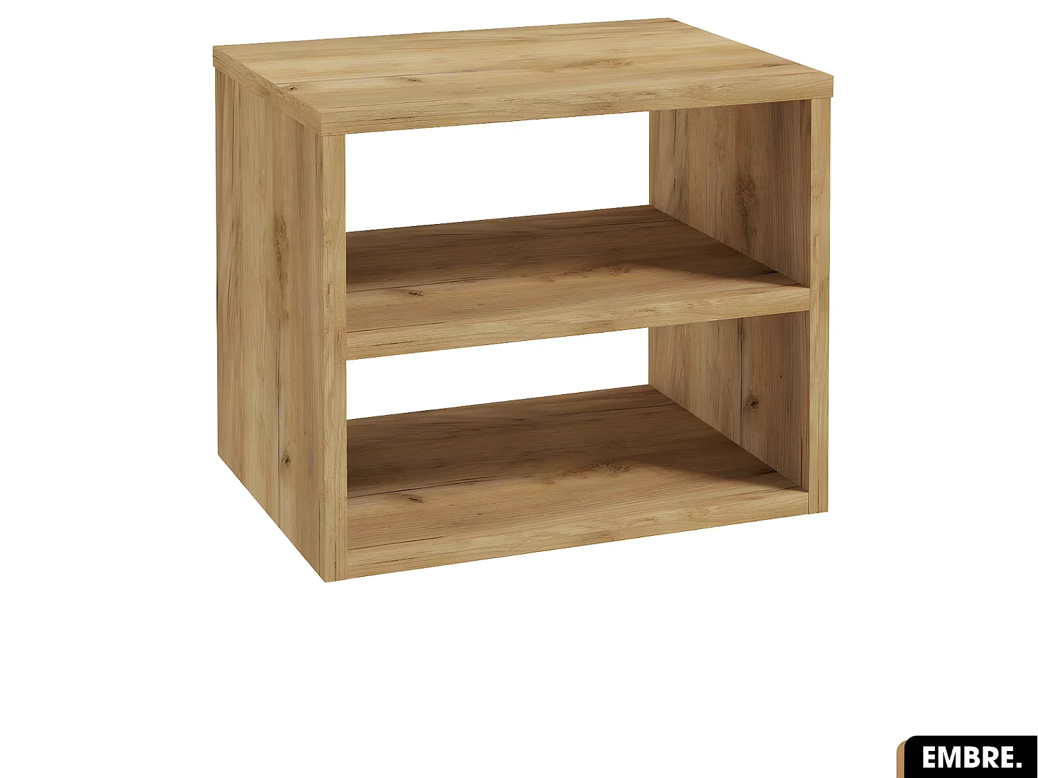 Ensemble meuble sous vasque avec vasque à poser - Siphon OFFERT | EMBRE | OAK | 60 x 50 x 45 cm