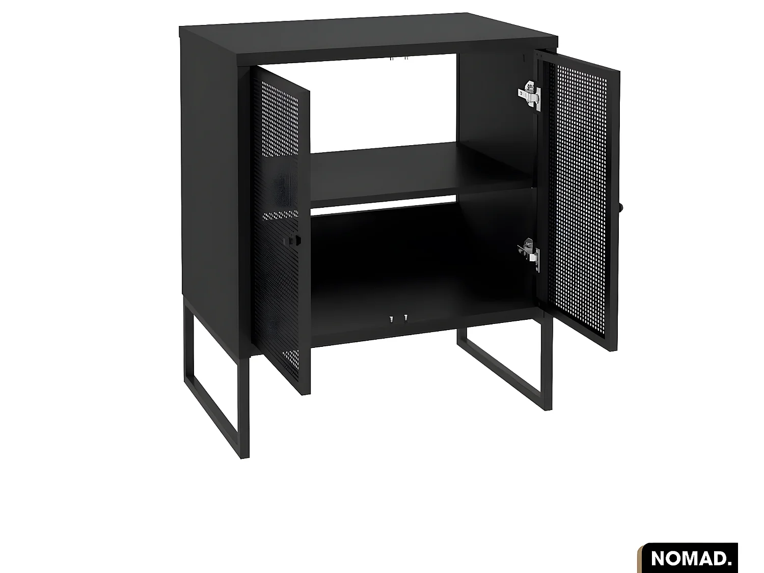 Meuble sous vasque | NOMAD | NOIR | 70 x 80 x 43 cm