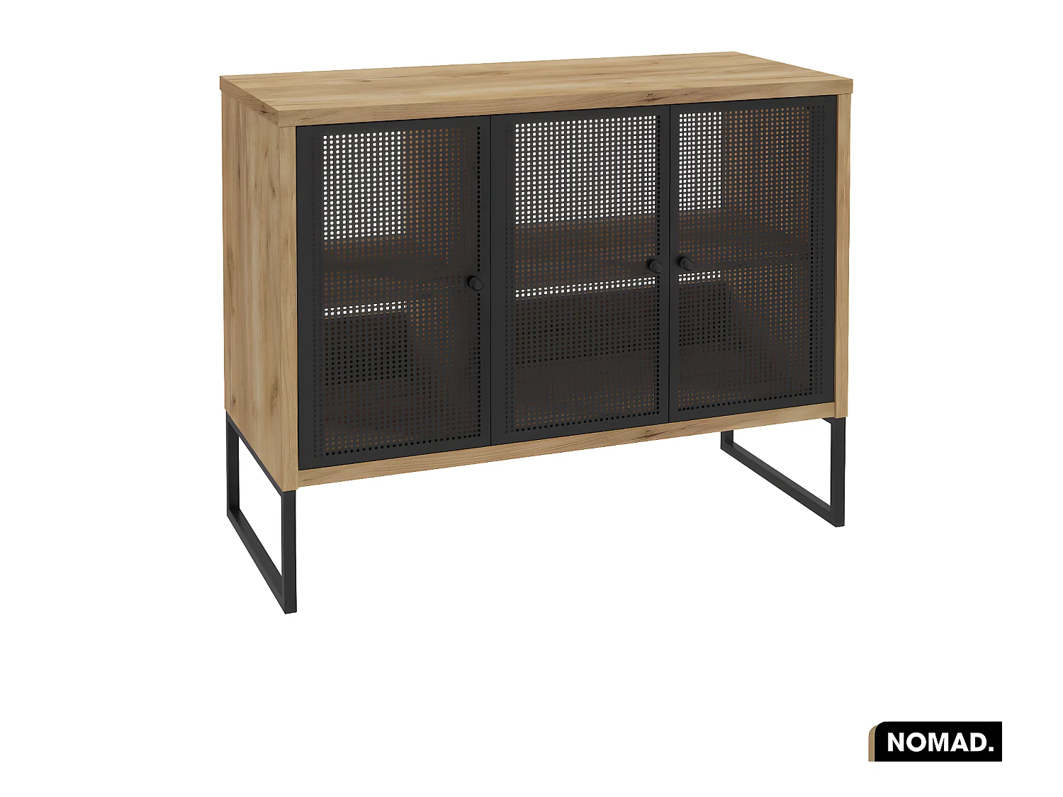 Meuble sous vasque | NOMAD | OAK | 102 x 80 x 43 cm