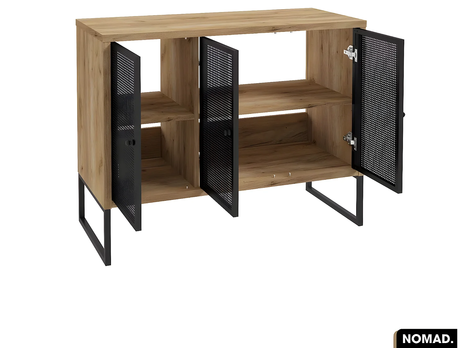 Meuble sous vasque | NOMAD | OAK | 102 x 80 x 43 cm