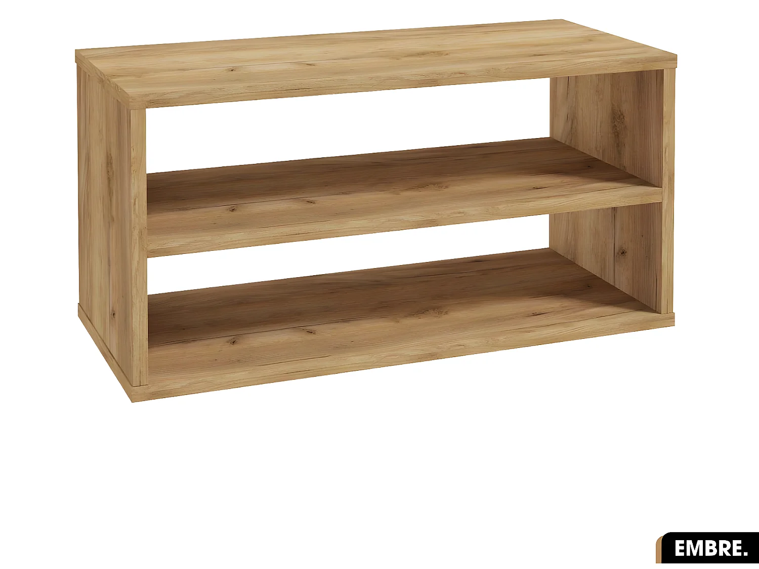 Ensemble meuble sous vasque avec vasque à poser - Siphon OFFERT | EMBRE | OAK | 100 x 50 x 45 cm