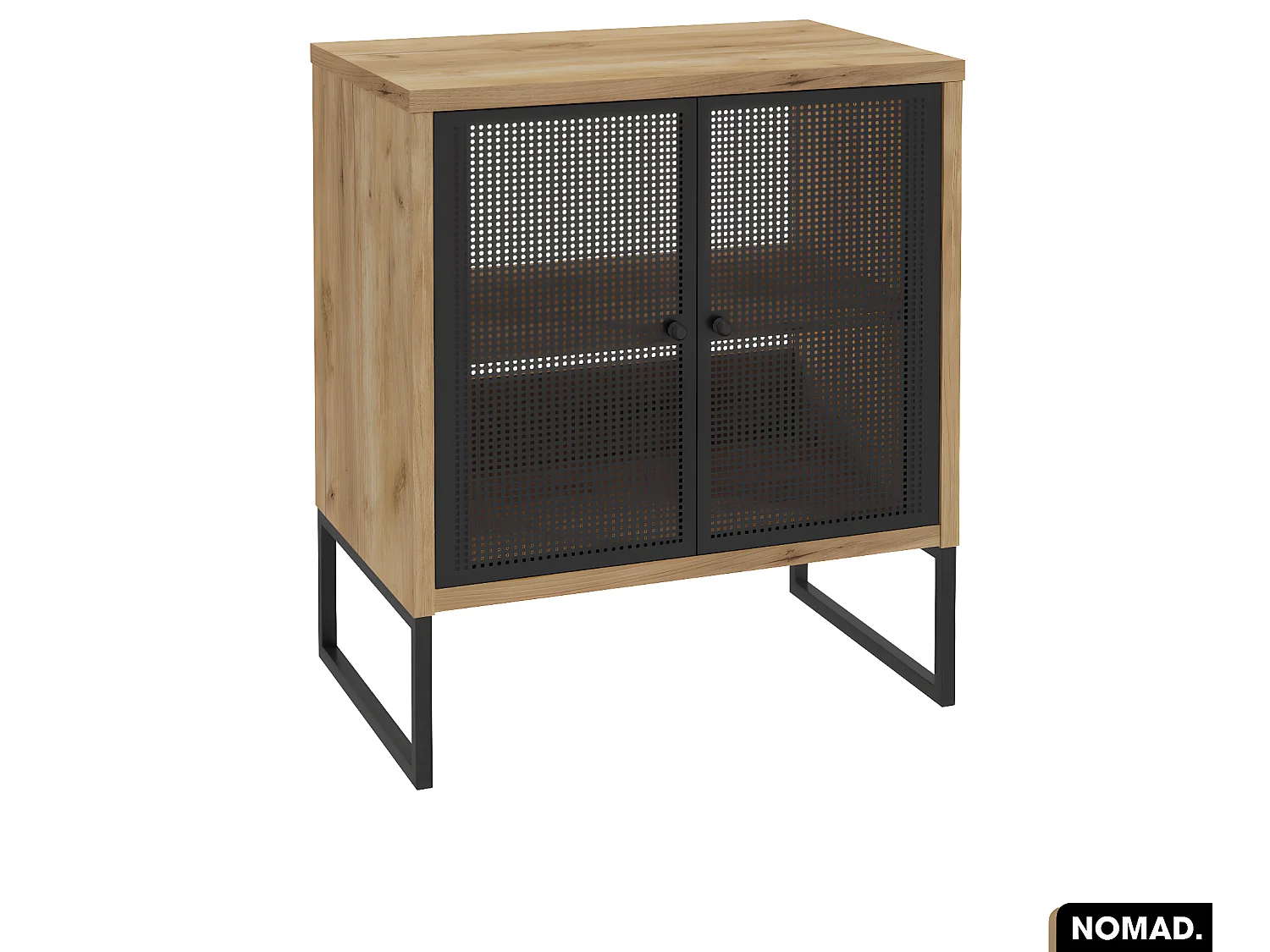 Meuble sous vasque | NOMAD | OAK | 70 x 80 x 43 cm