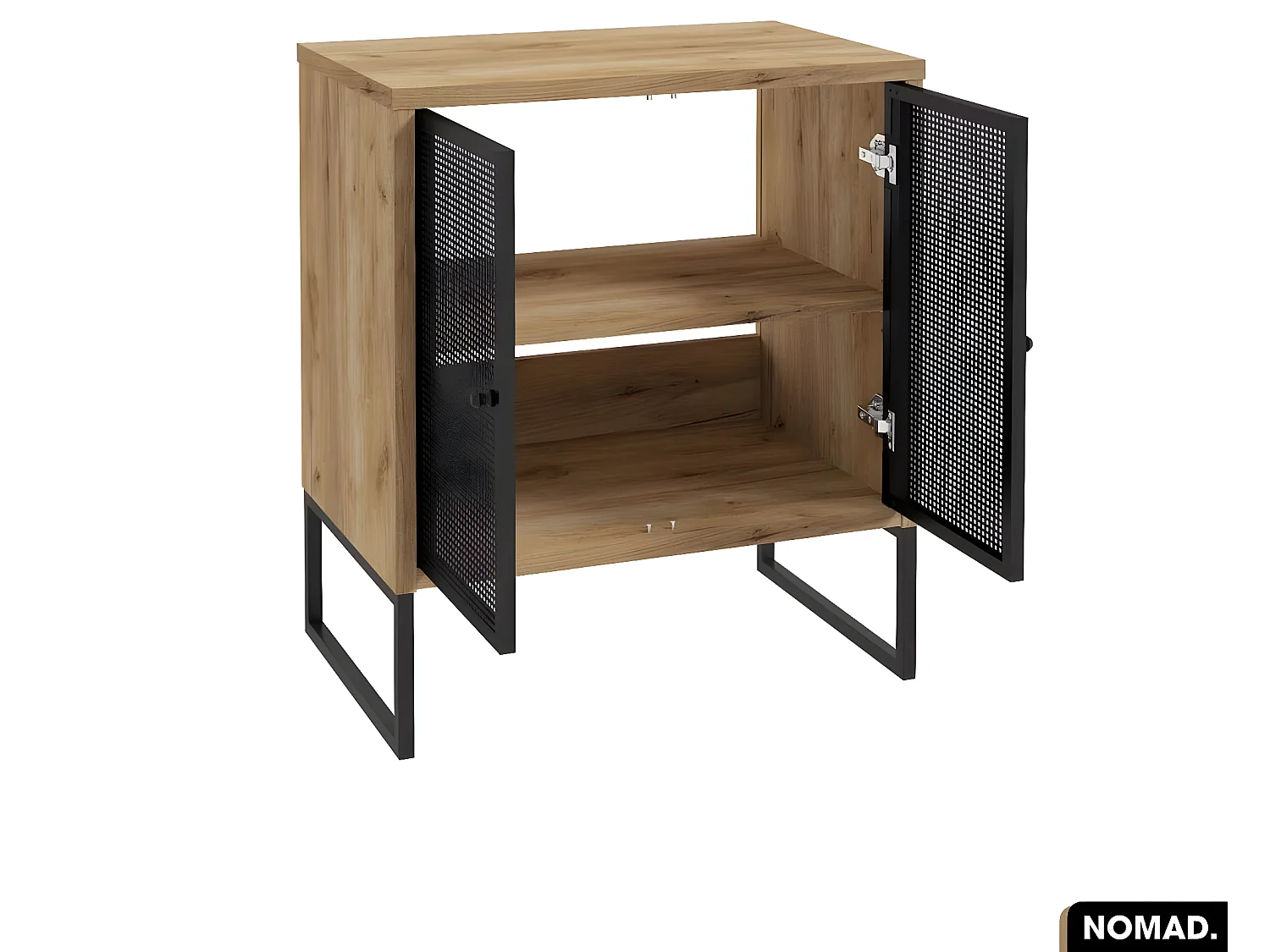 Meuble sous vasque | NOMAD | OAK | 70 x 80 x 43 cm