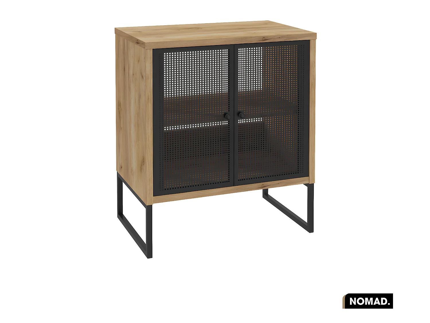 Meuble sous vasque | NOMAD | OAK | 70 x 80 x 43 cm