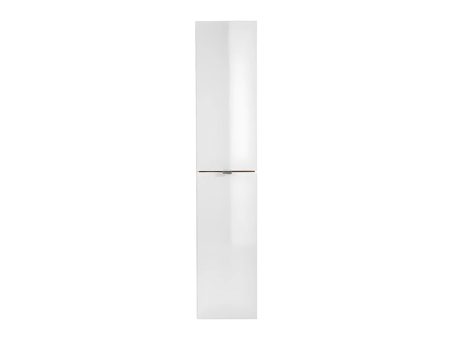 Colonne murale 2 portes April Blanc
