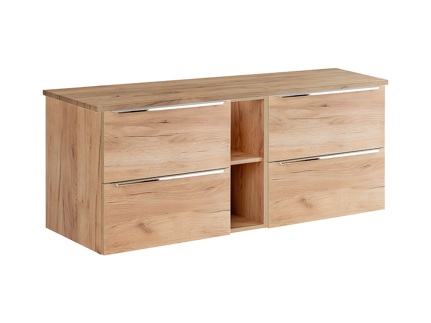 Onderkast 140cm 2 nissen April Hout