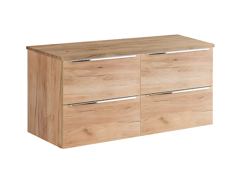 Onderkast 120cm April Houten wastafelblad